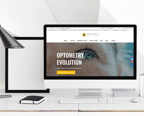 Optometry Evolution eCommerce Website